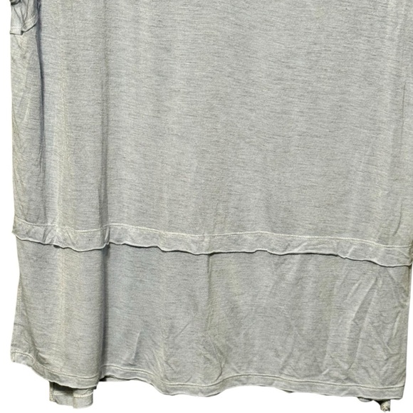 Free People | We The Free Under The Sun Oversized Light Blue Super Soft Boho Tee - Picture 4 of 12